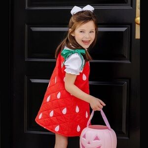 4-6Y NWT Beaufort Bonnet Red Strawberry Jumper